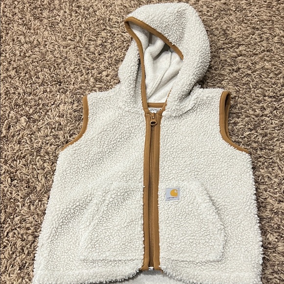 Carhartt sherpa fleece vest sz 2T - Picture 1 of 2